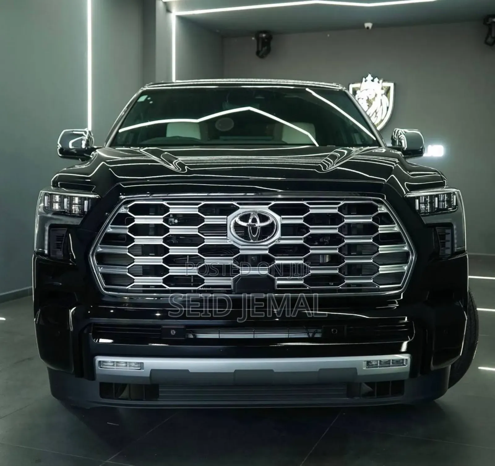 New Toyota Sequoia 2025 Matt Black