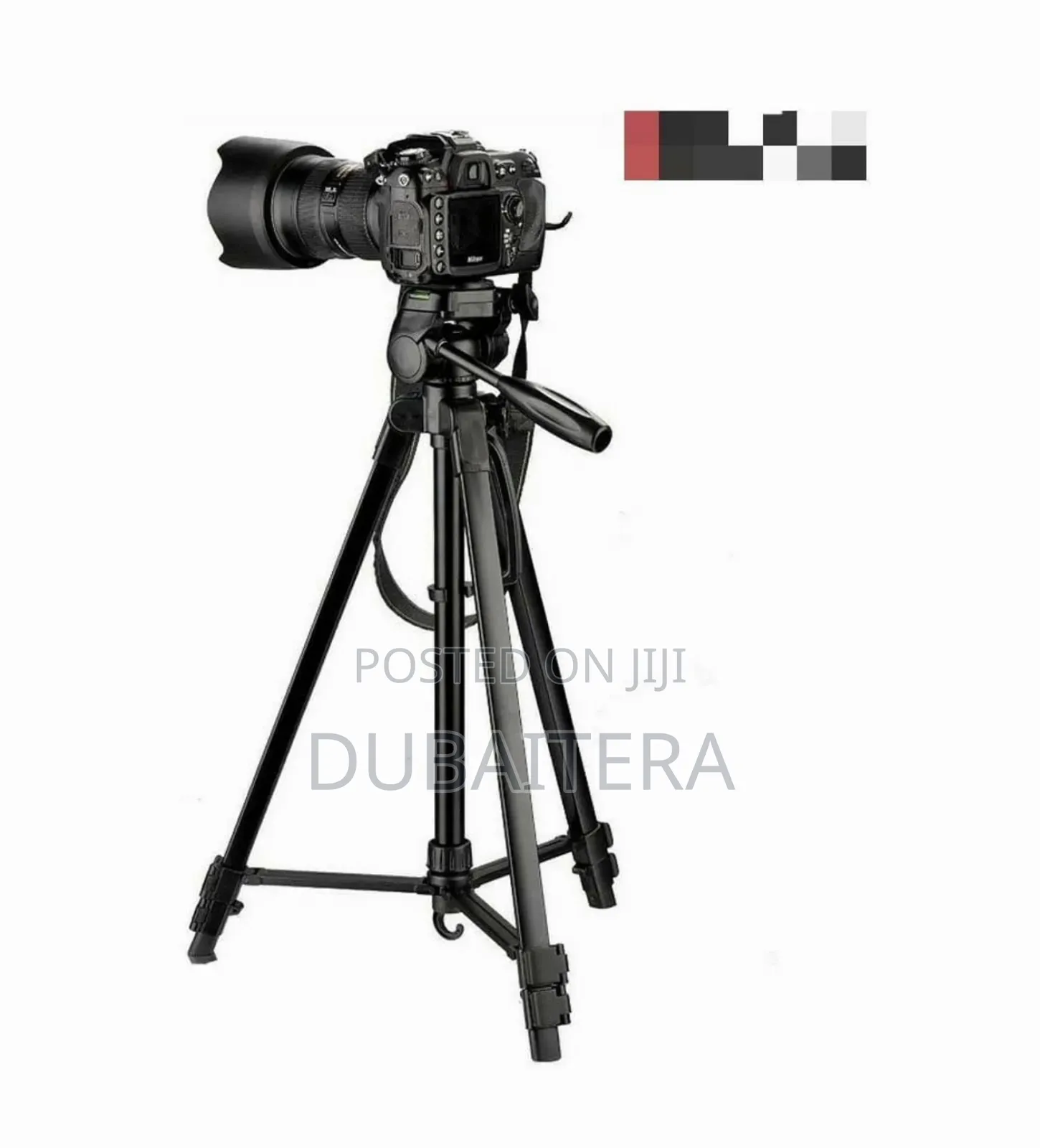 Lightweight Camera Tripod and Smart Phone