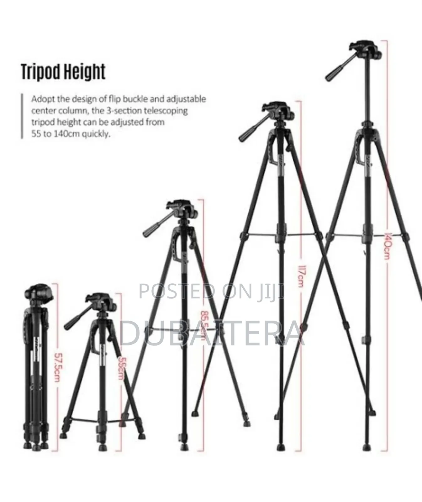 Generic Lightweight Camera Tripod