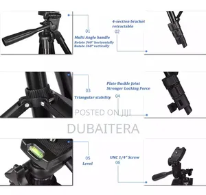 54 Inch Lightweight Camera Tripod