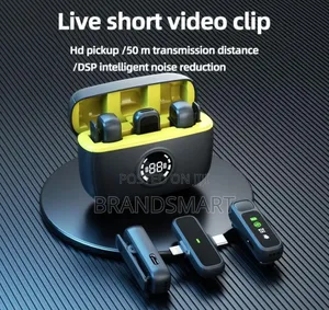 Dual Mic With DSP Intelligent Noise Reduction 50 Meter Range