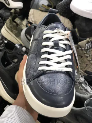 Goupu Blue Flat Shoes