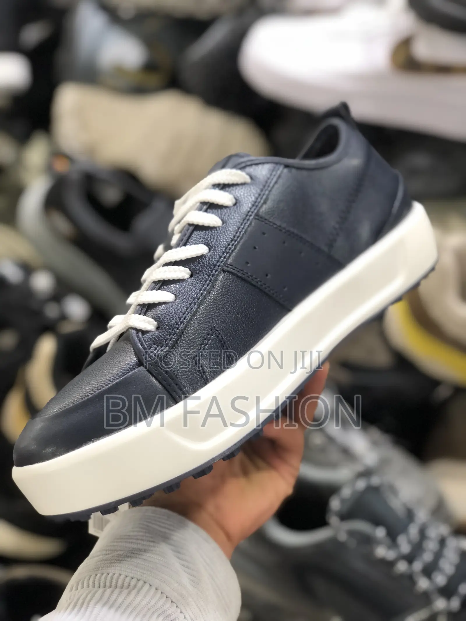 Goupu Blue Flat Shoes