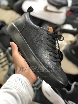 Photo - Goupu Black Casual Flat Shoes Men's