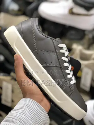 Photo - Goupu Casual Flat Shoes Gray Men's