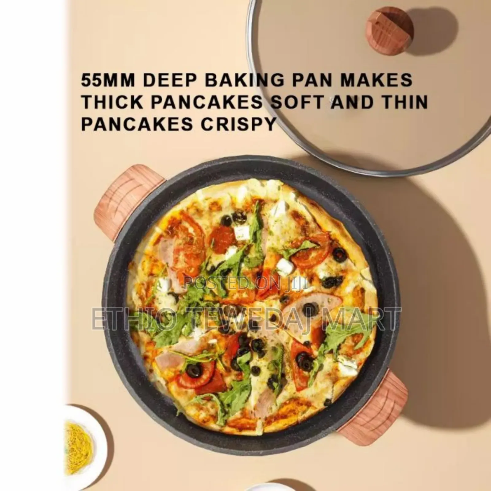 Multi-Functional 1800w Non-Stick Electric Frying Pan 40cm