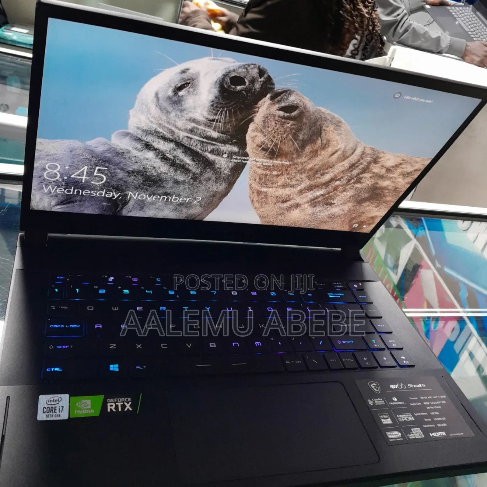 New Laptop MSI 16GB Intel Core I7 SSD 1T