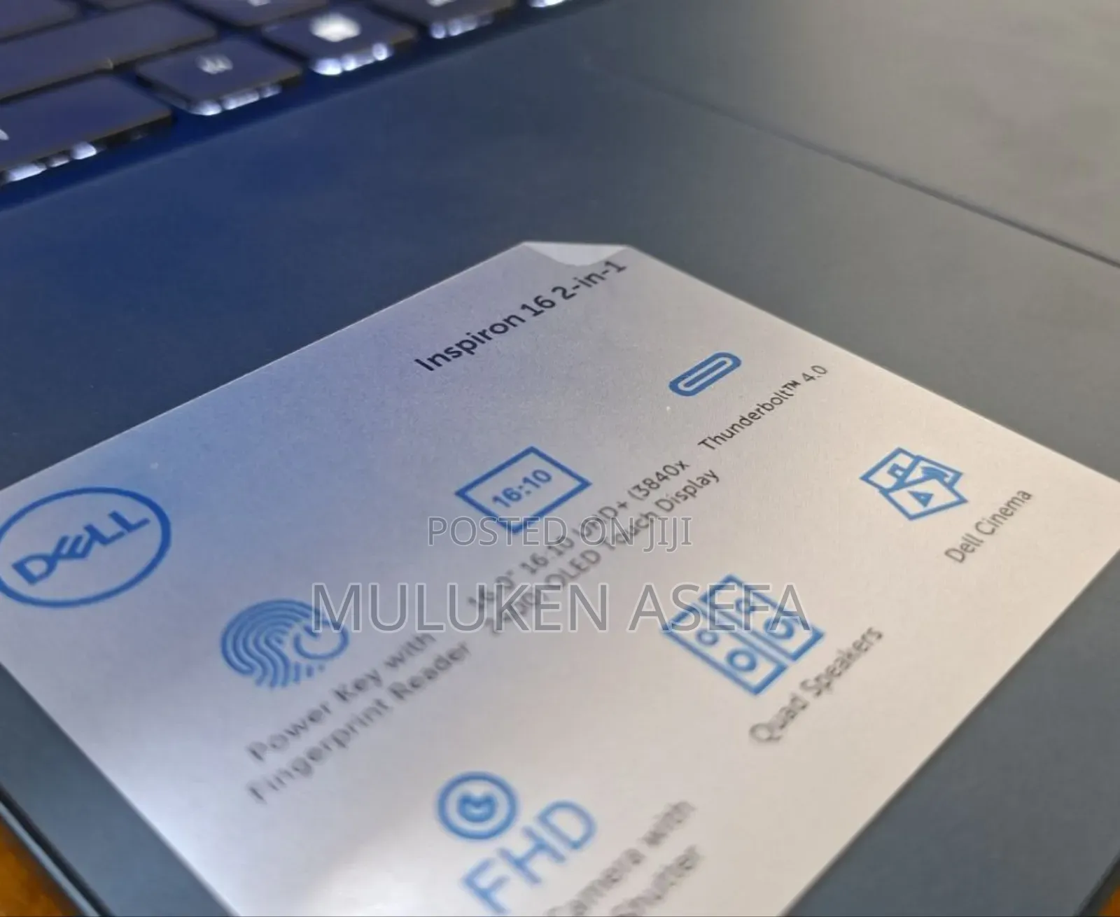 New Laptop Dell Inspiron 16 5620 16GB Intel Core I7 SSD 1T