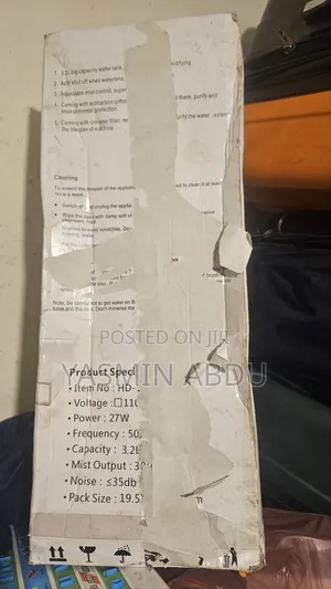 Humidifier 3.2 Litter Remote Controlled