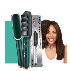 Photo - **"Ultimate Hair Transformer: From Kinky to Pin-Straight"**