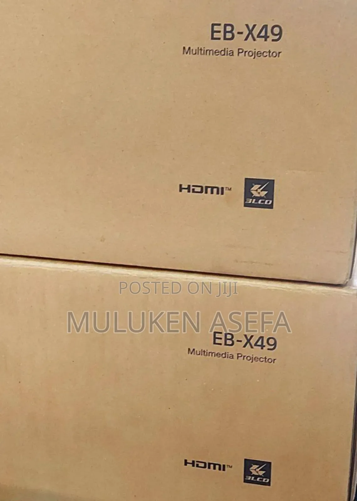 Brand New Epson Projector With Manual Cd And