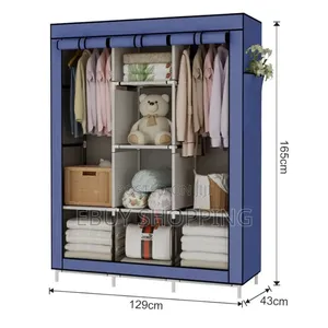 Chic Space-Saver Wardrobe With Zippered Protection**