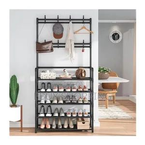 Photo - Versatile 5-layer Storage Rack–Adjustable Shelves