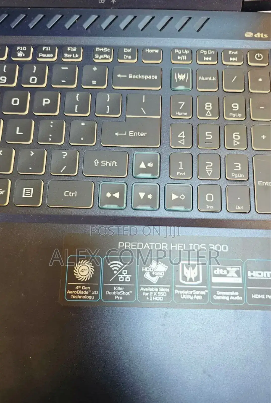 New Laptop Acer Predator Helios 300 16GB Intel Core I7 SSD 1T