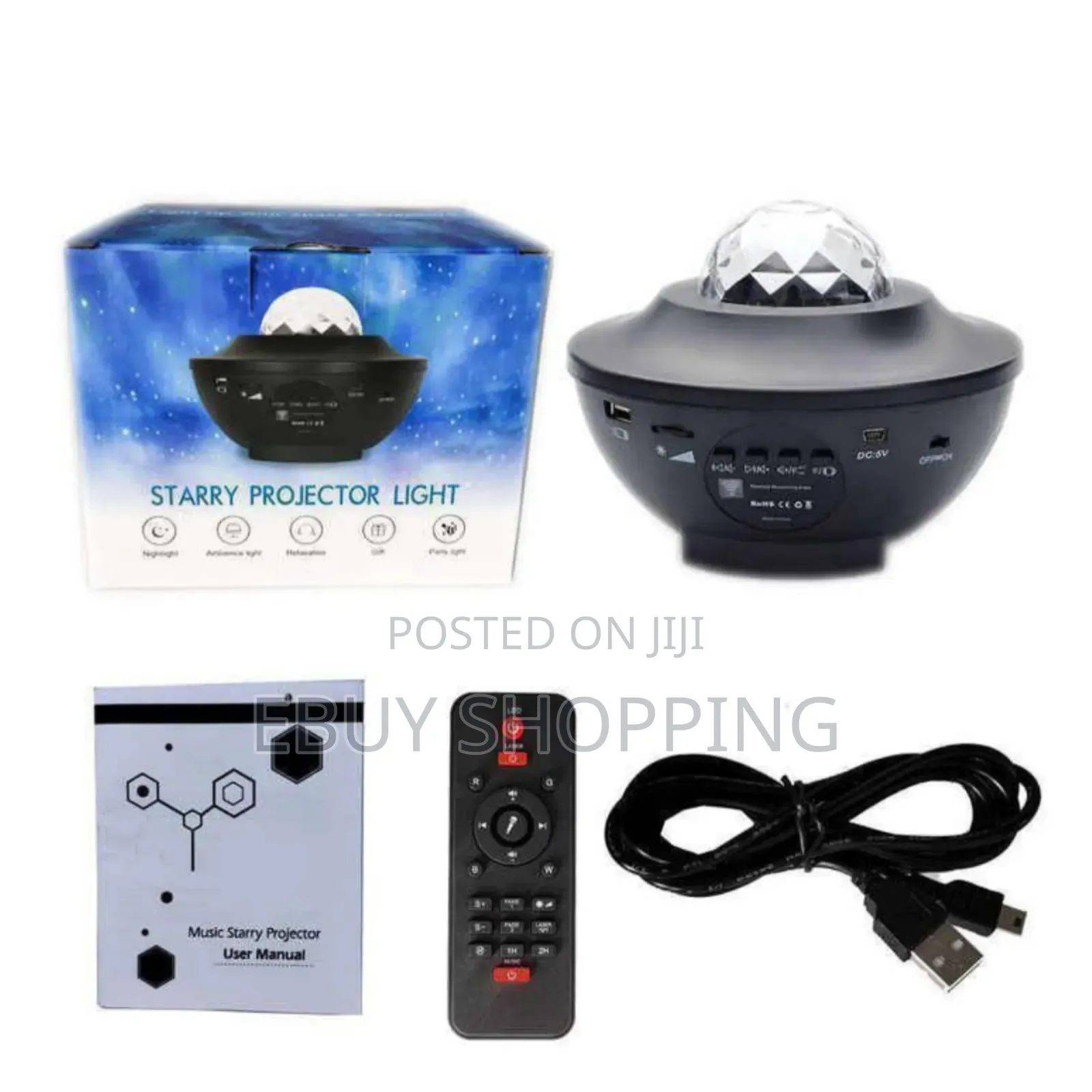 Astrowave Bluetooth Speaker Rotating Star Display