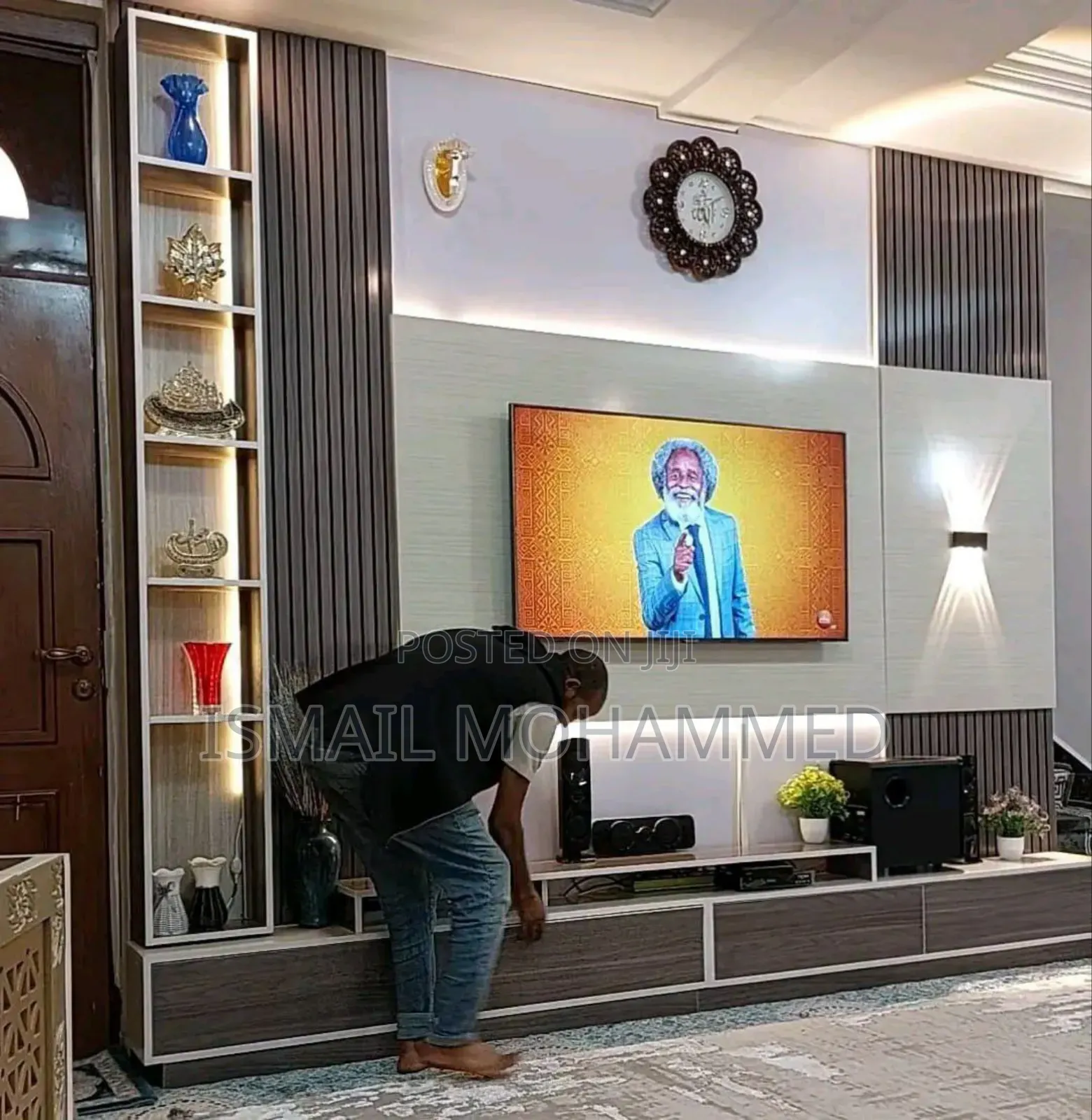 Smart Home ፈርኒቸር Tv Stand