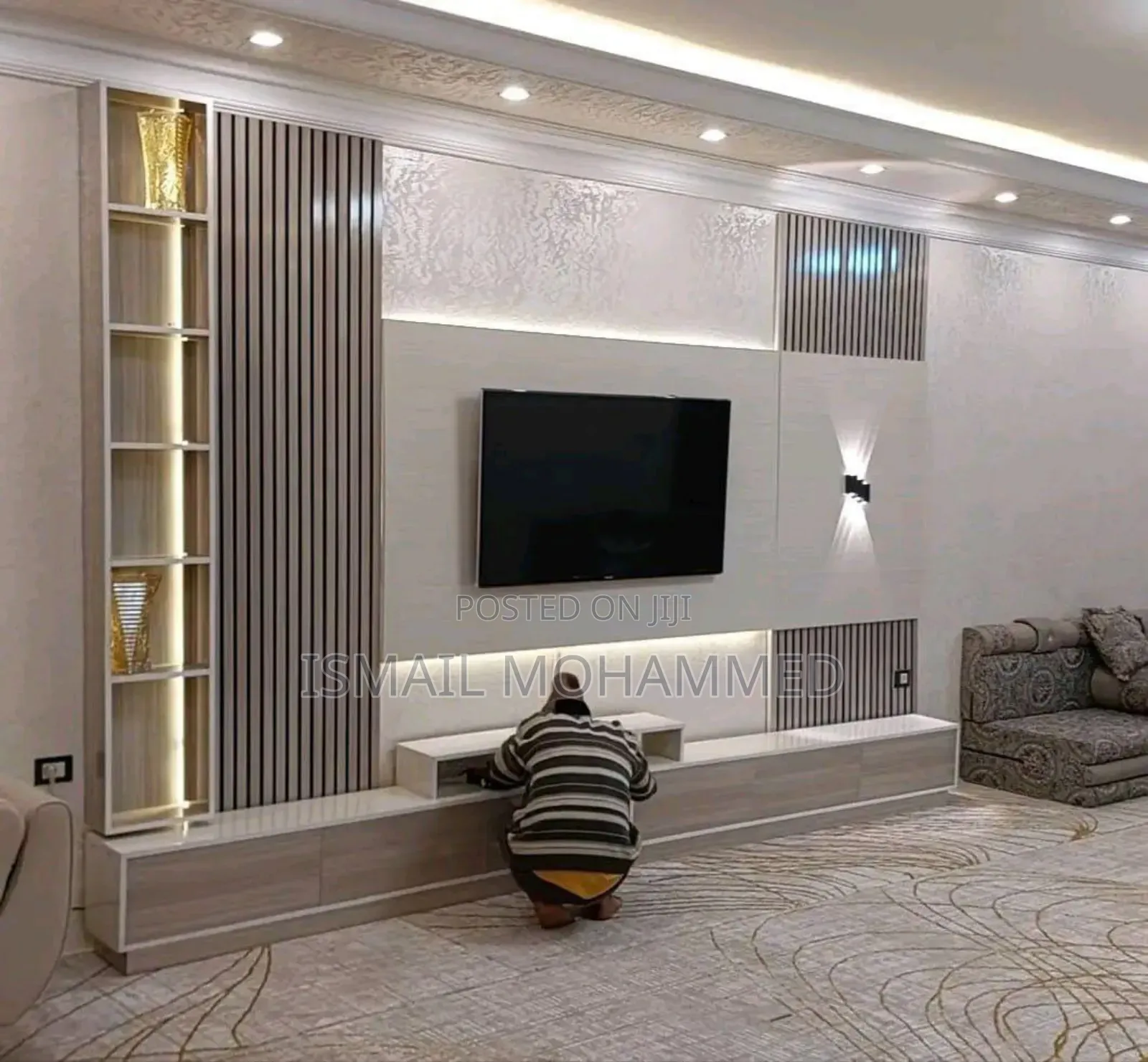 Smart Home ፈርኒቸር Tv Stand