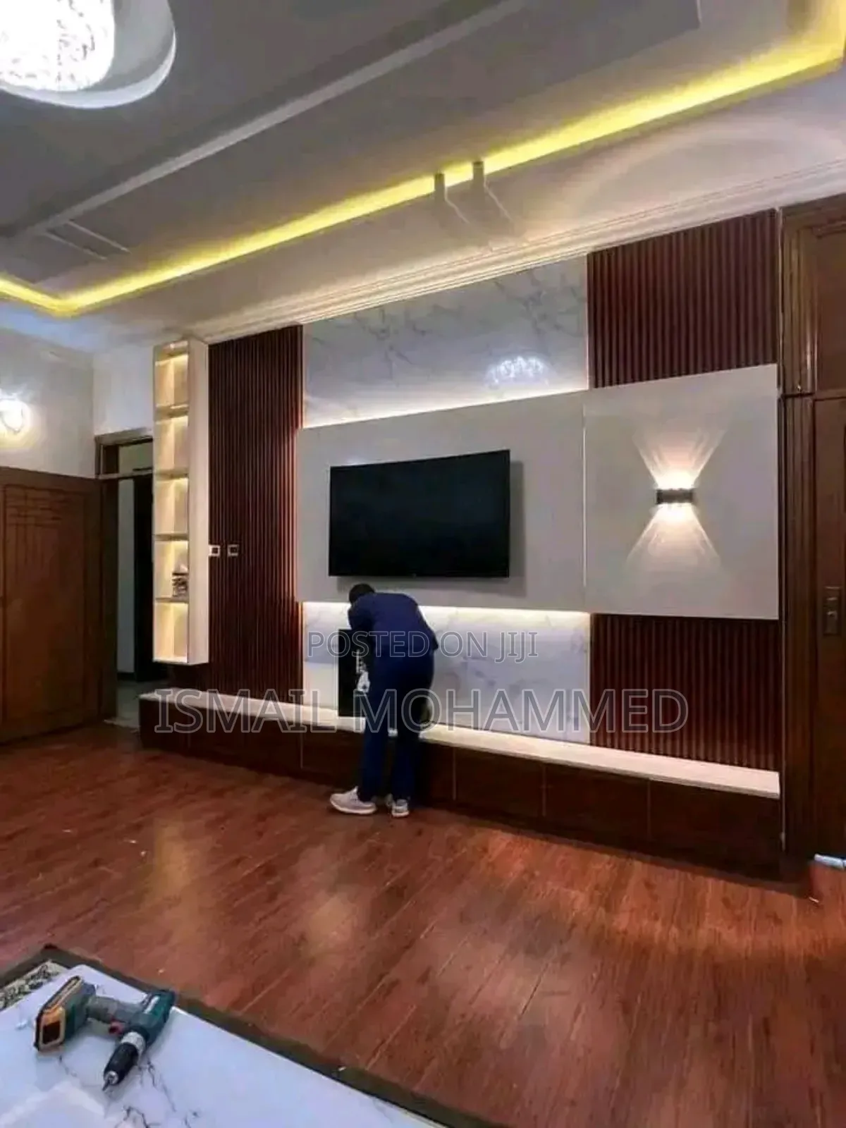 Smart Home ፈርኒቸር Tv Stand