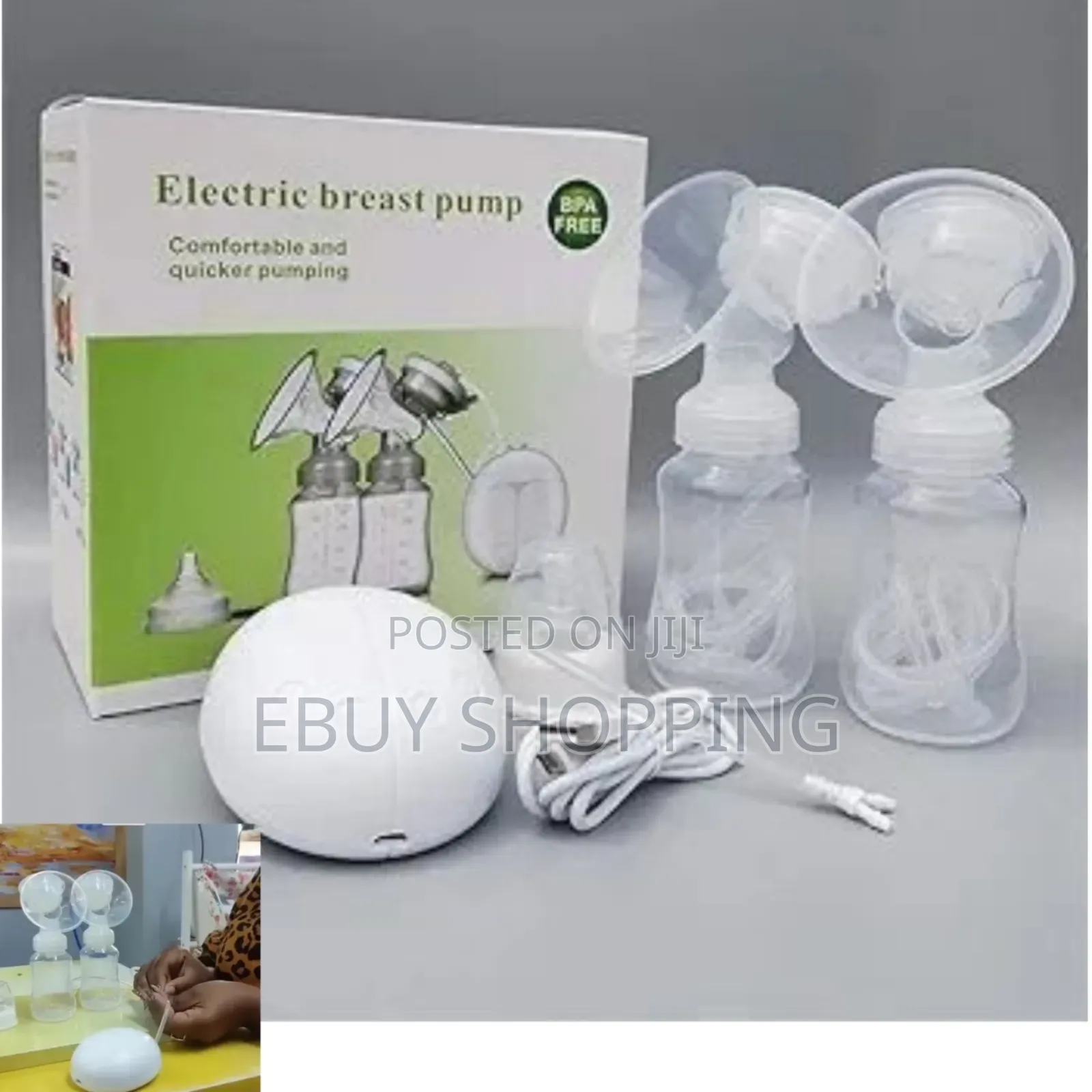 Effortless Dual Pump–Lightweight Portable and Ultra-Hygienic