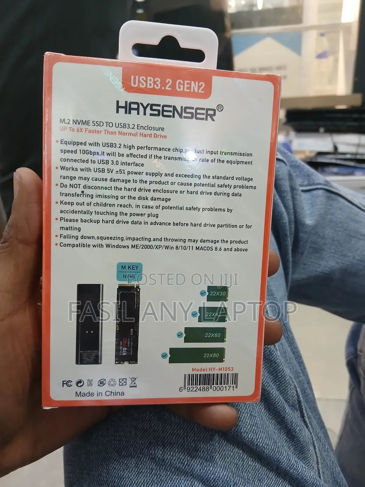 Haysenser SSD Reader