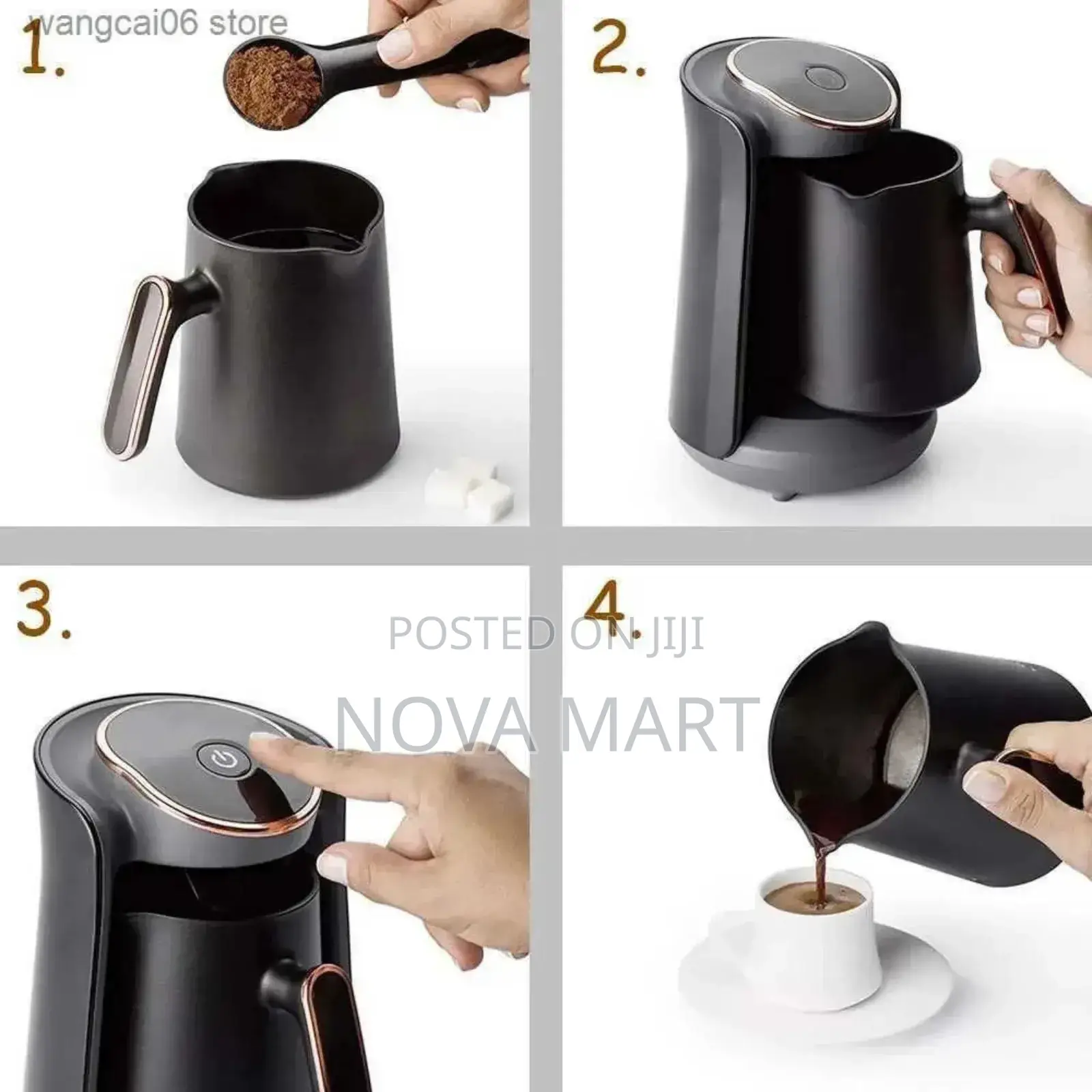 Original Turkish Electric Coffee Maker Pot