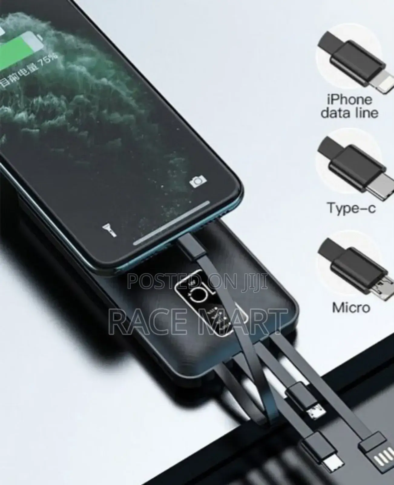 Hepu አስተማማኝ ኦሪጅናል 10,000mah ፓወር ባንክ