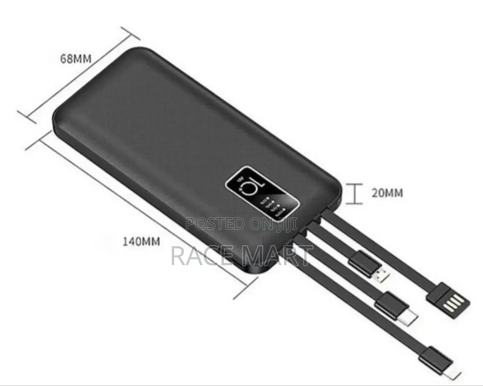 Hepu አስተማማኝ ኦሪጅናል 10,000mah ፓወር ባንክ