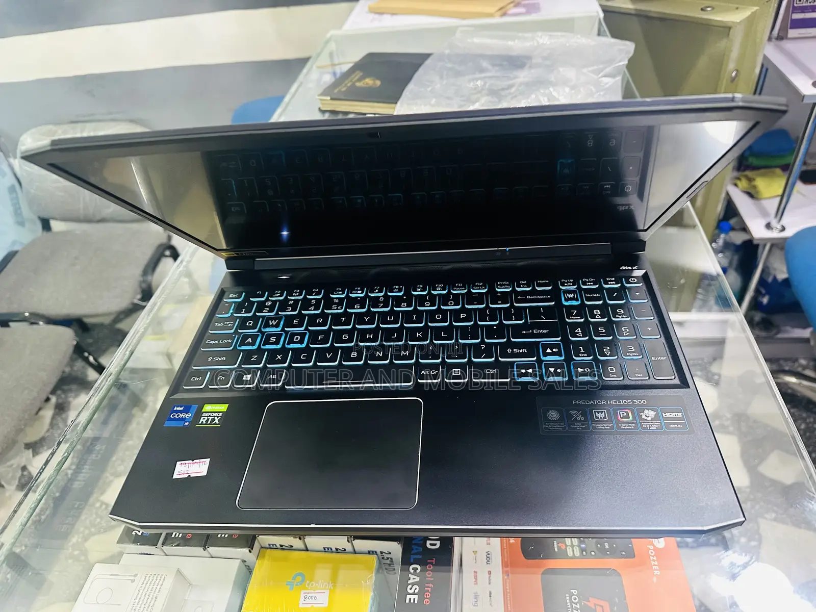 New Laptop Acer Predator Helios Neo 16 16GB Intel Core I9 HDD+SSD 512GB