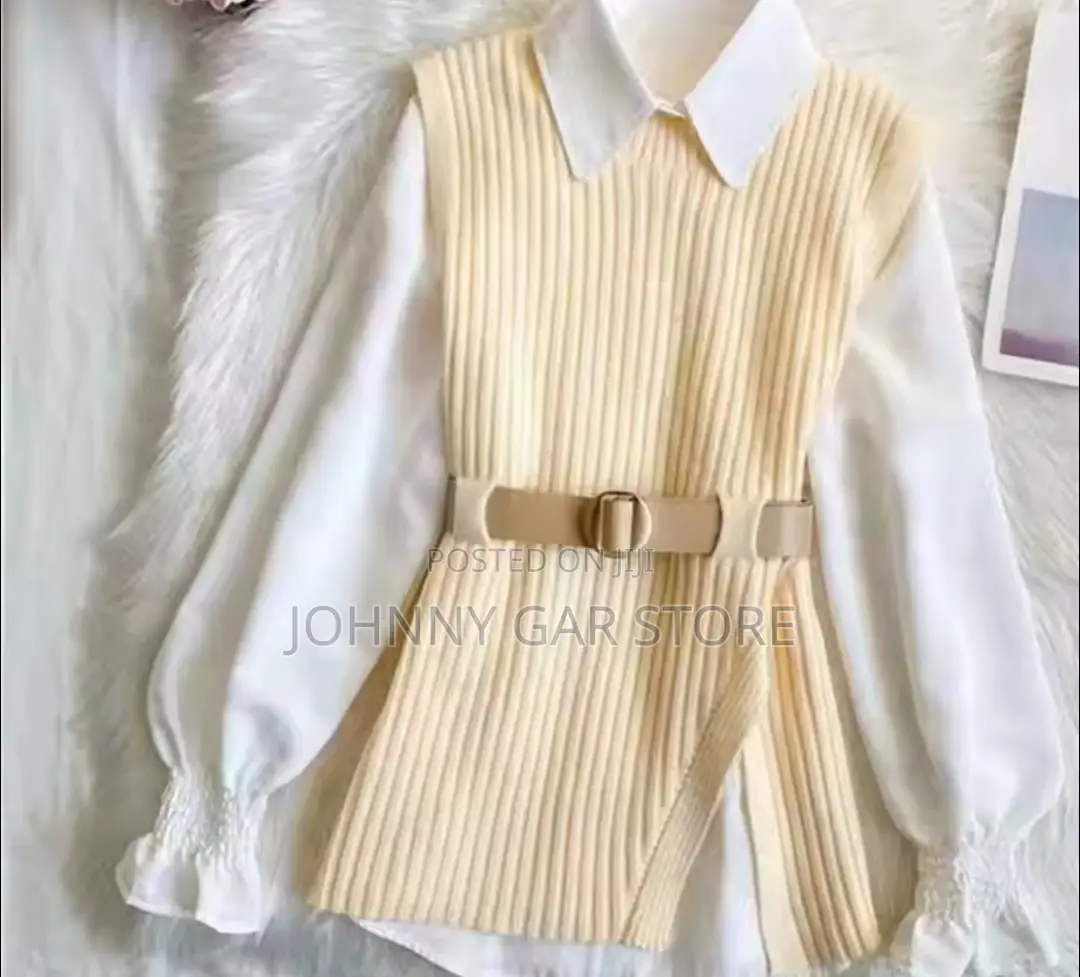 Top Sweater With Belt