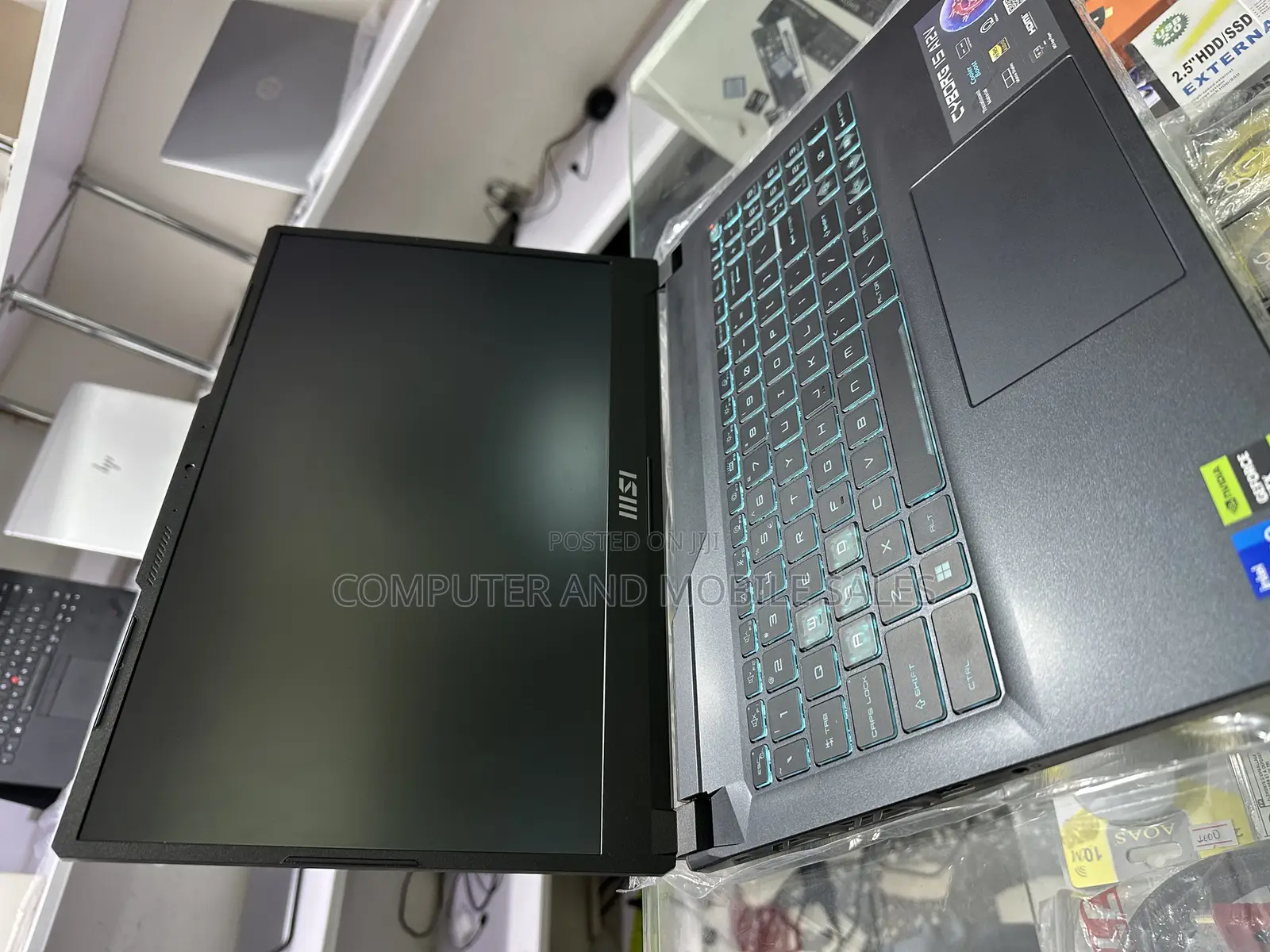 New Laptop MSI Cyborg 15 16GB Intel Core I7 HDD+SSD 512GB