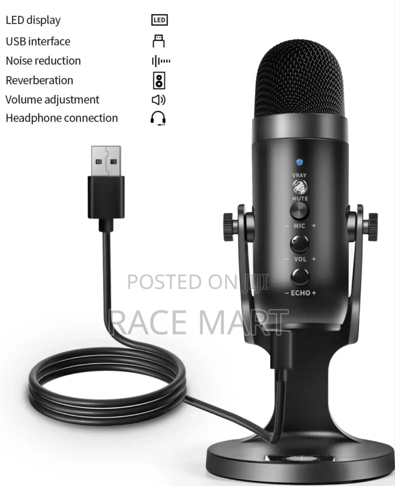 Jmary Mc-Pw8 Professional Condenser