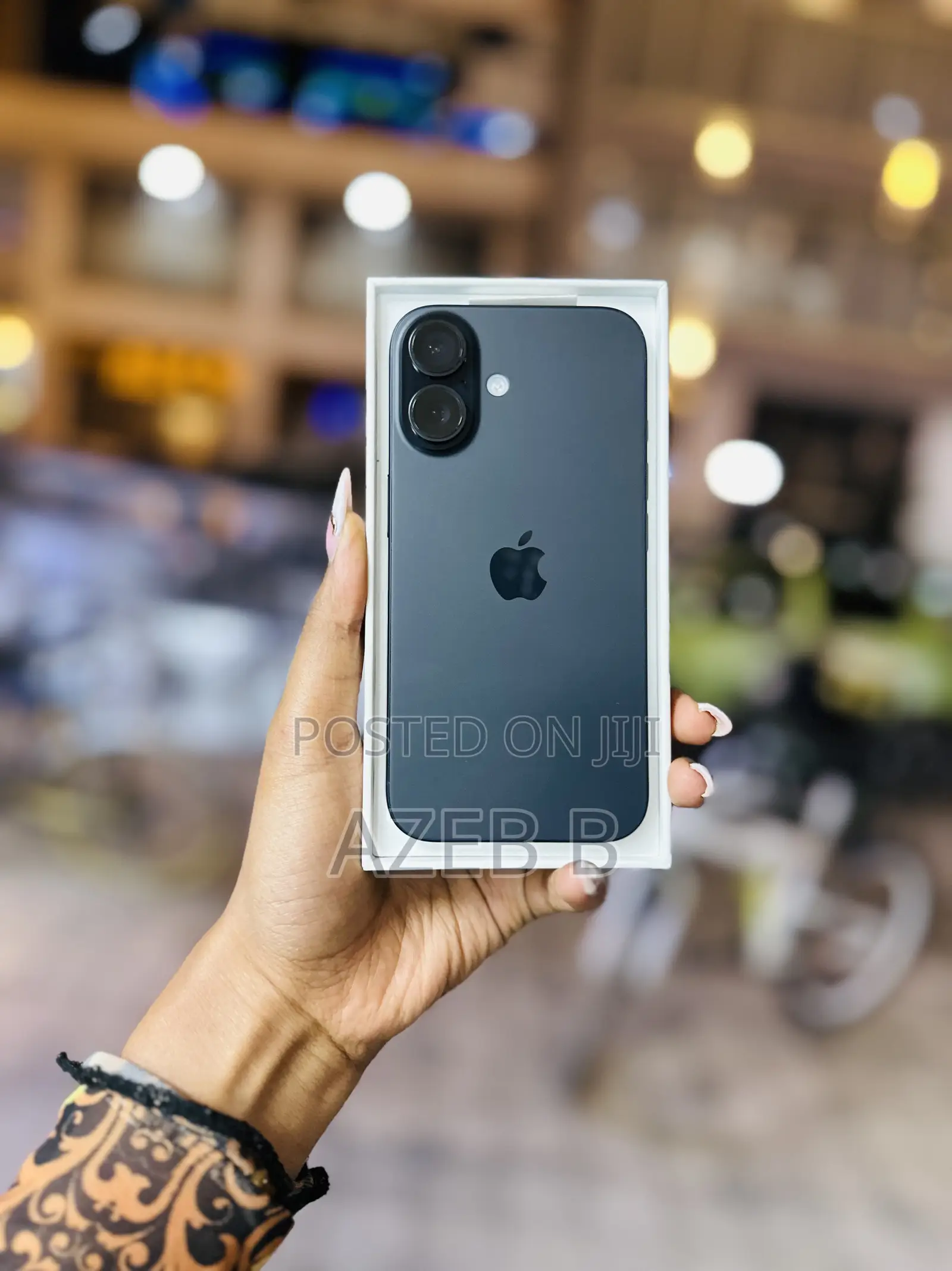 New Apple iPhone 16 128 GB Black