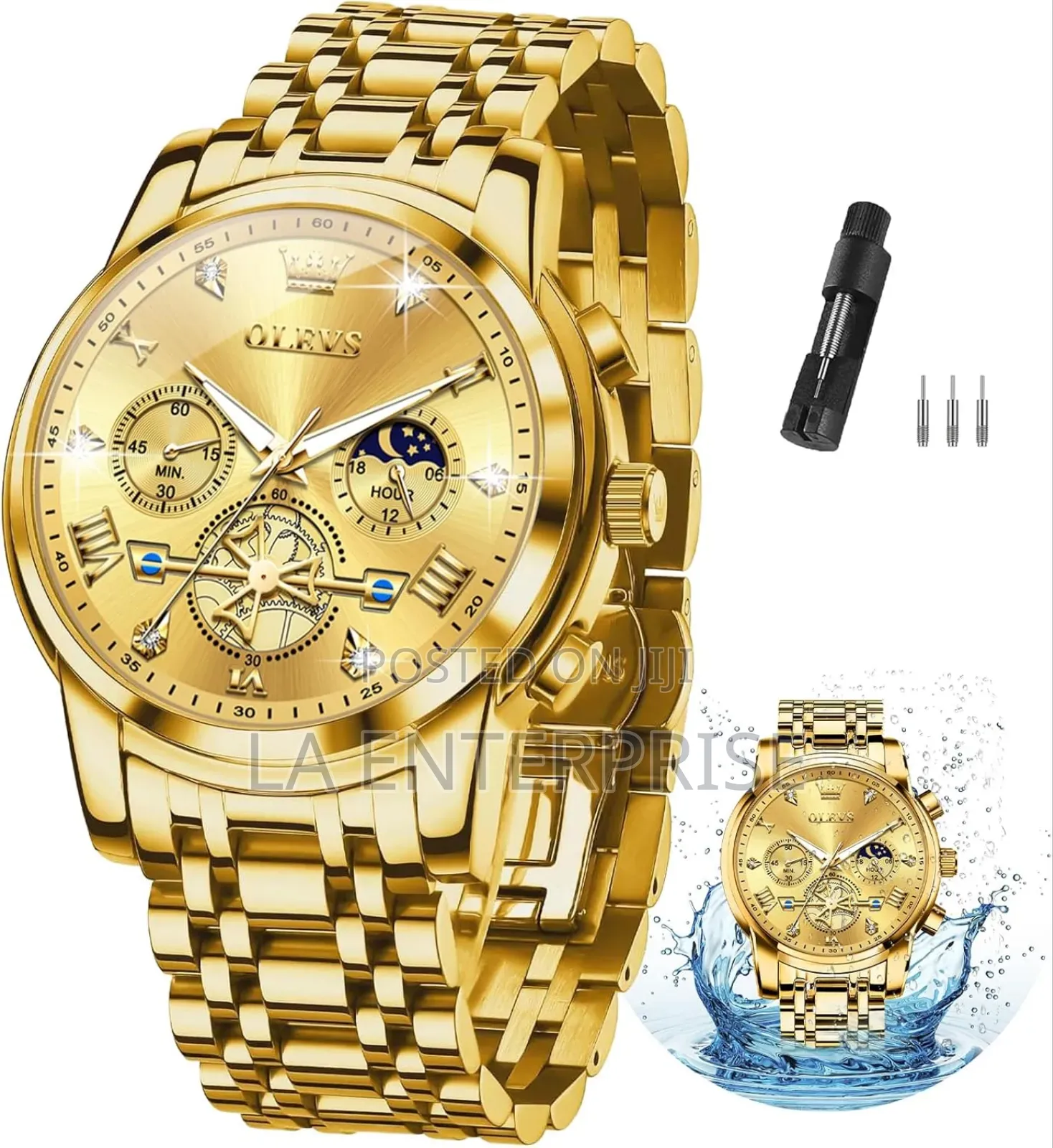 Olevs Golden Watch