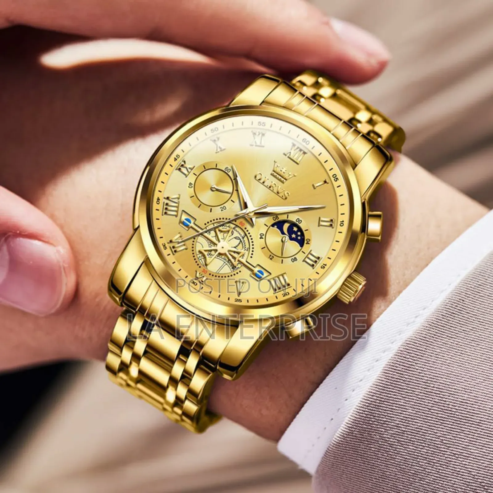Olevs Golden Watch
