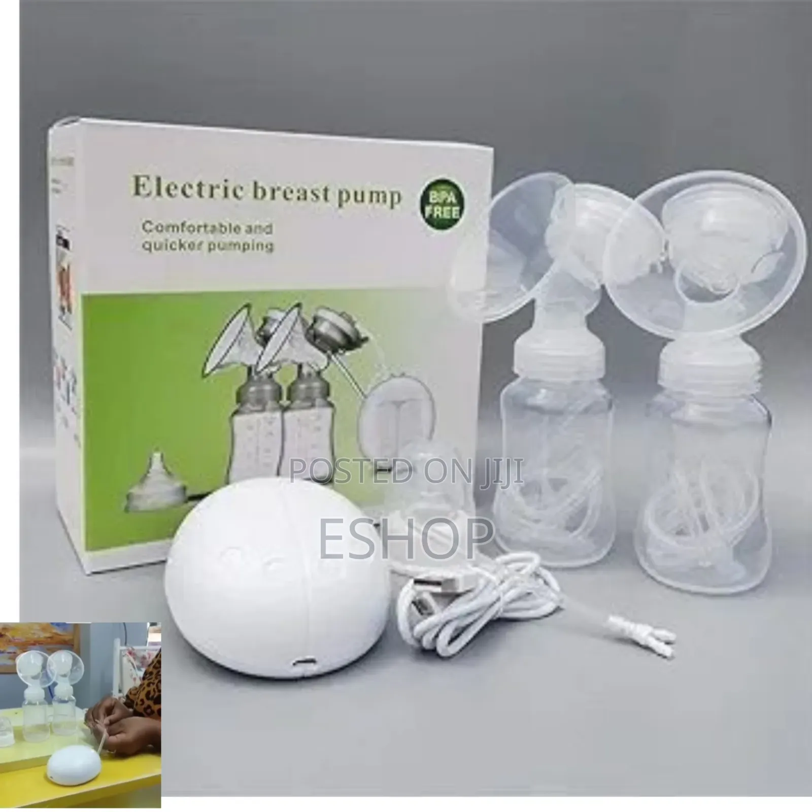 Luxury Wearable Pump – Hospital-Grade Suction Whisper-Quiet