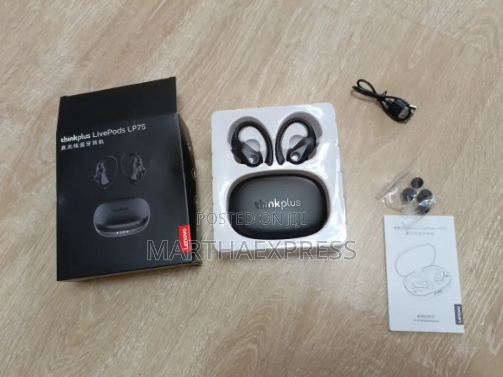 Lenovo Thinkplus Earhook Wireless Bluetooth Ear Speaker Lp75