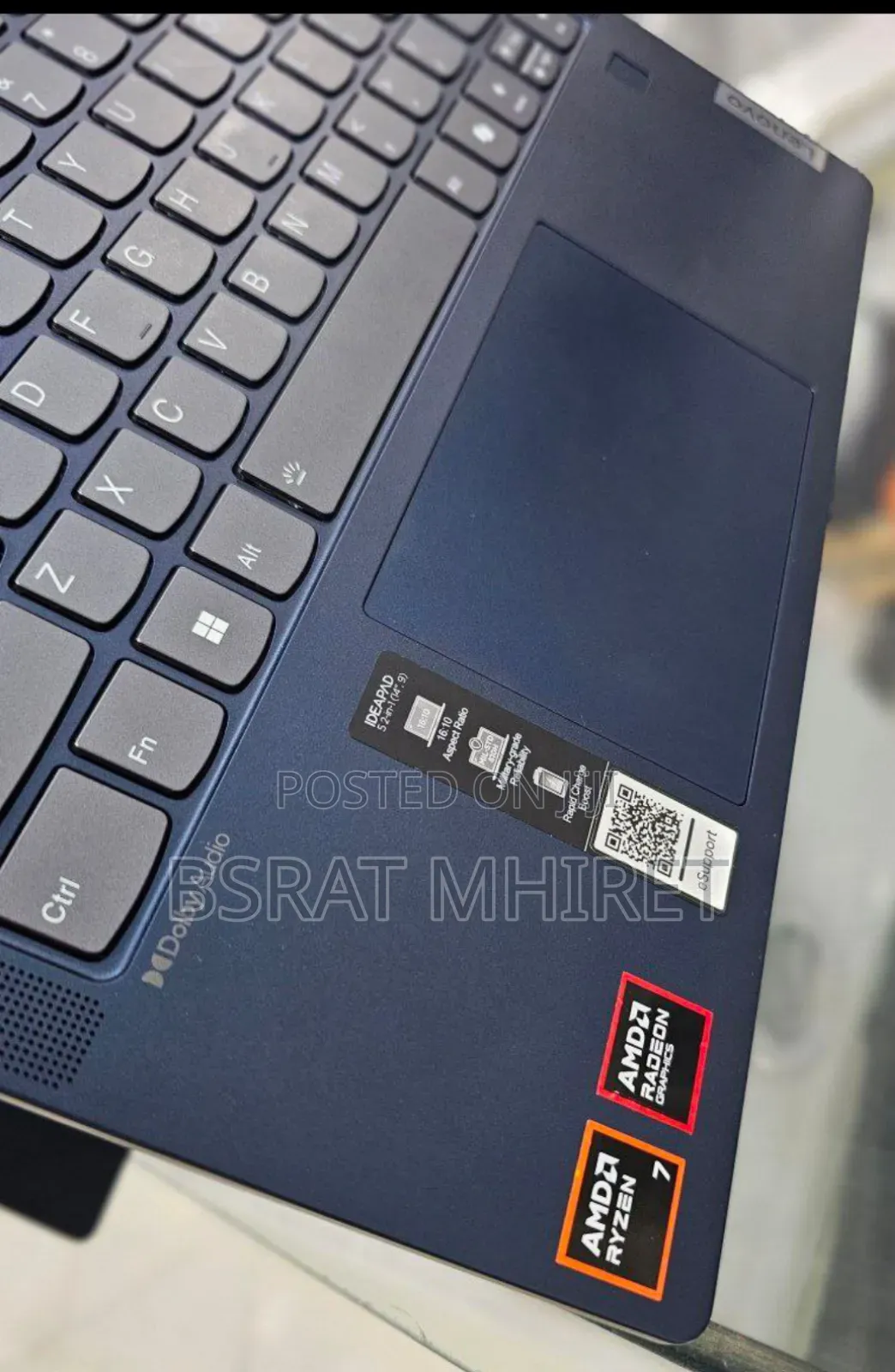 New Laptop Lenovo Ideapad 3 16GB AMD Ryzen 7 SSD 1T