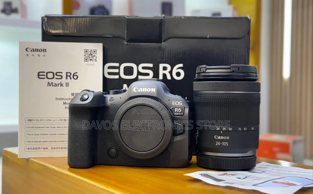 Canon Eos R6 Mark Ii Mirrorless Camera With 24-105mmstm Lens