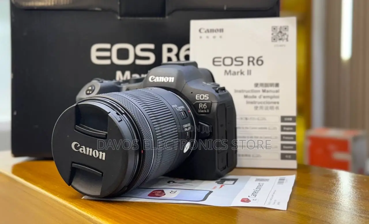 Canon Eos R6 Mark Ii Mirrorless Camera With 24-105mmstm Lens