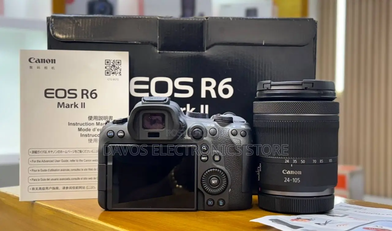 Canon Eos R6 Mark Ii Mirrorless Camera With 24-105mmstm Lens