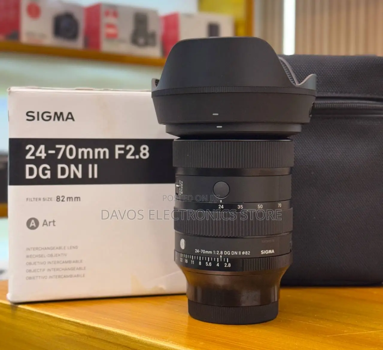 Sigma 24-70mm F/2.8 Dg Dn Ii Art Lens (For Sony E Mount)