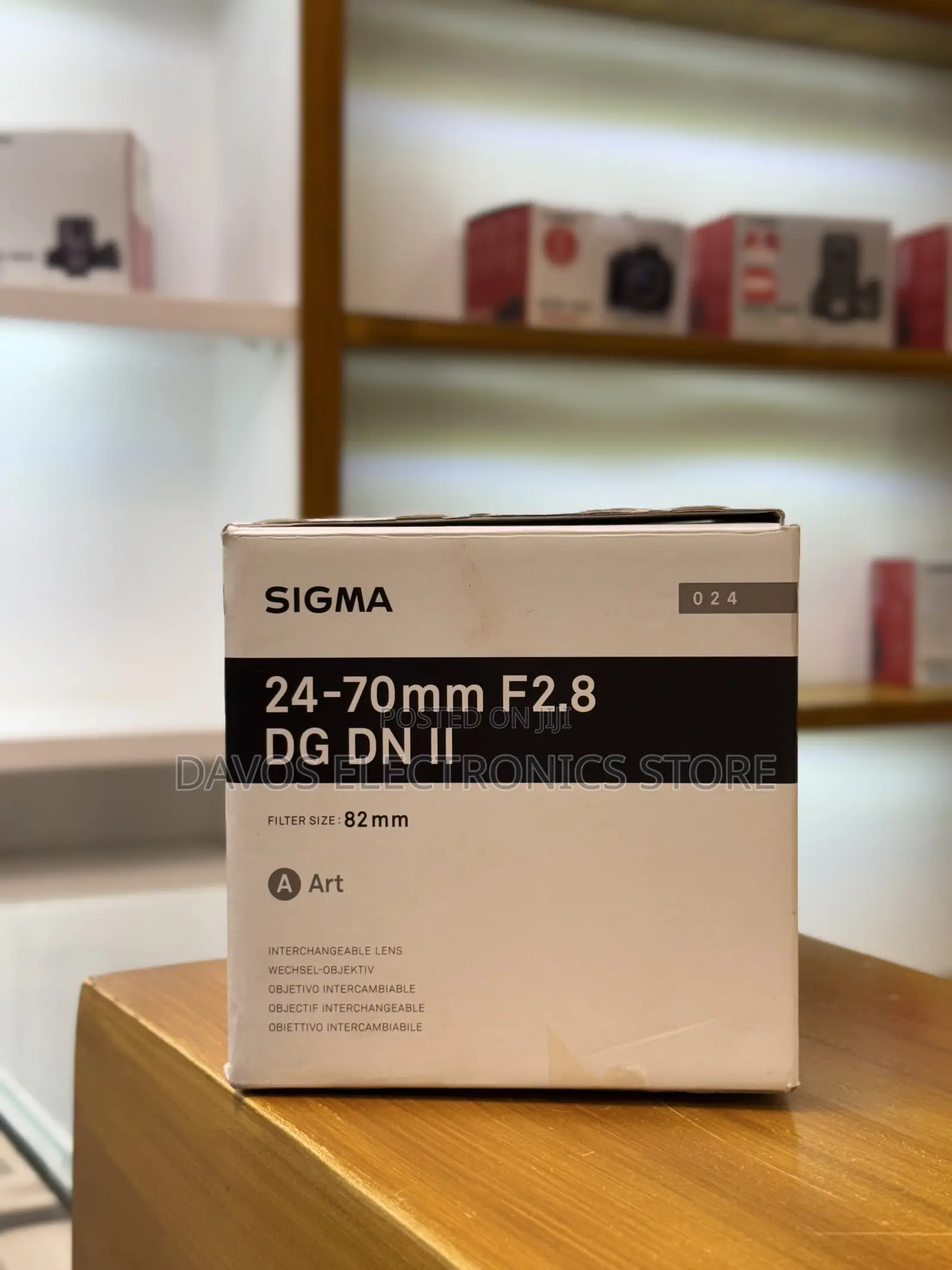 Sigma 24-70mm F/2.8 Dg Dn Ii Art Lens (For Sony E Mount)