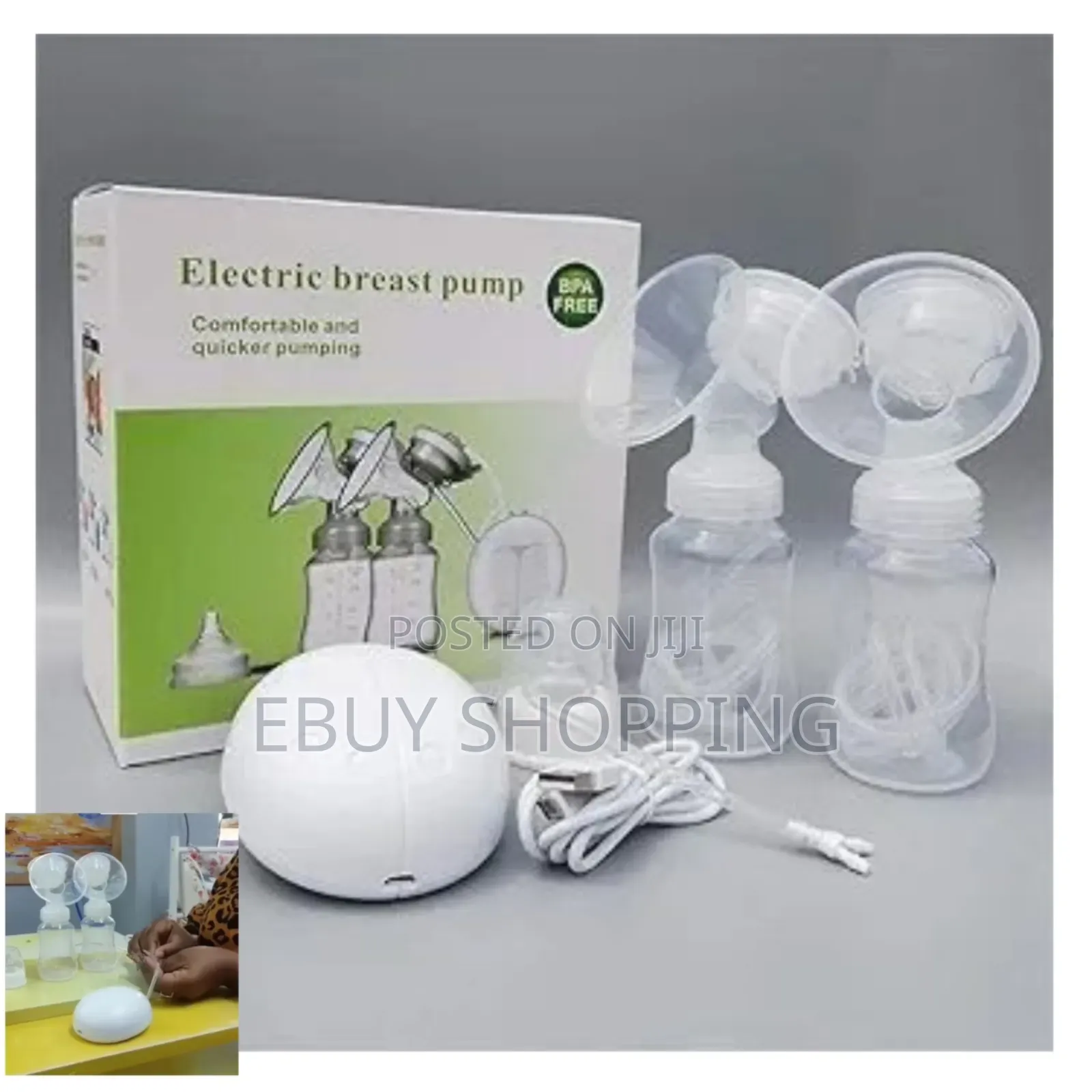 Painless Electric Pump–Dual Control, Closed System, Bpa-Free