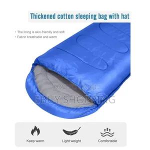 Photo - Dual-Color Sleeping Bag Stylish Design for Every Occasion