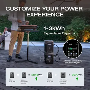 Ecoflow Delta 2 Portable Power Station | 1800w-2400w 3040wh