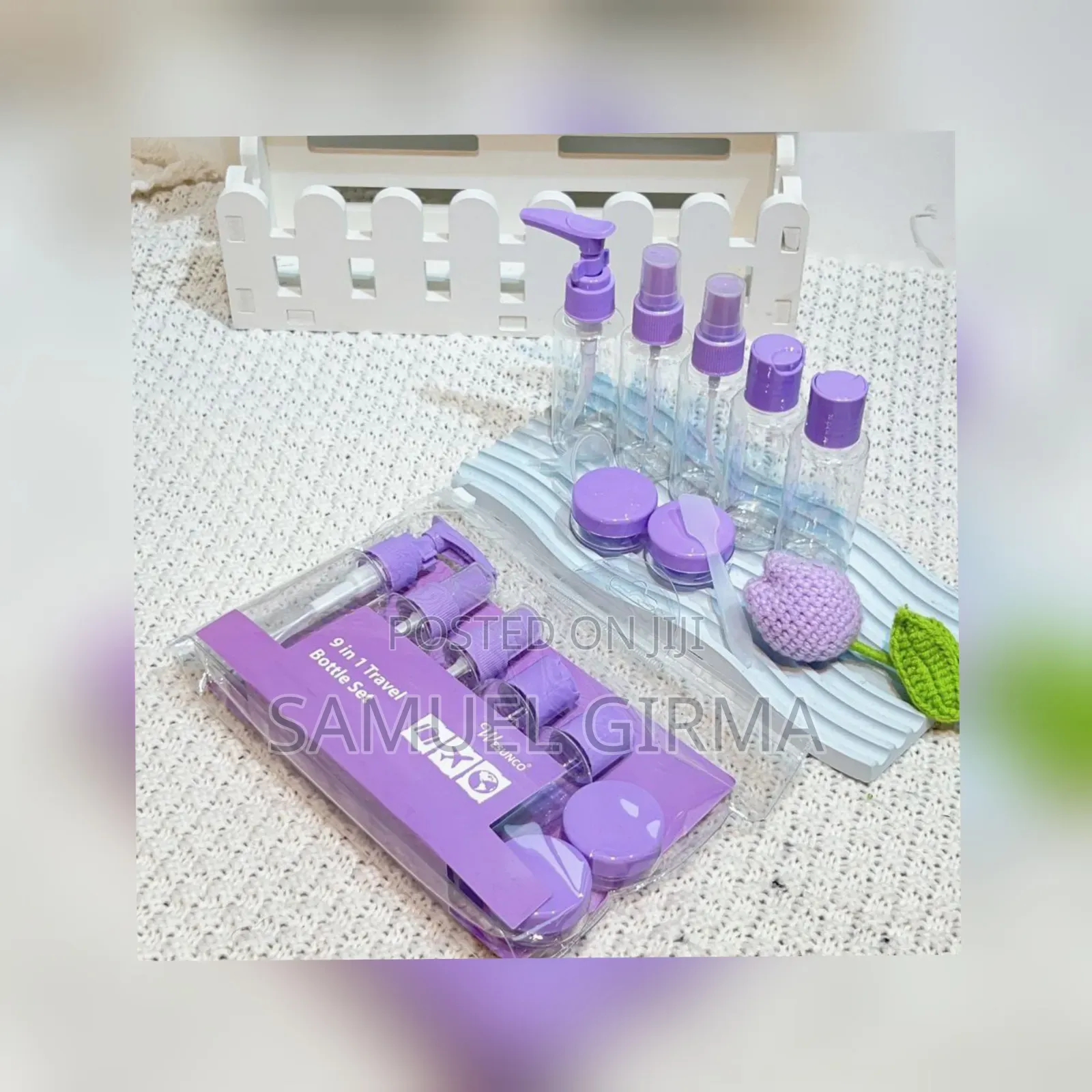 Refillable Travel Bottle Set Dispensing Spray