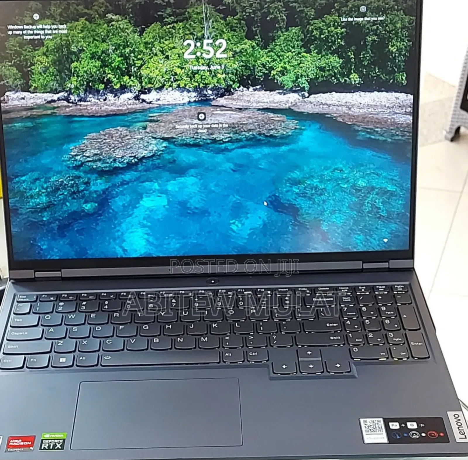 New Laptop Lenovo Legion 5 16GB AMD Ryzen 7 SSD 512GB