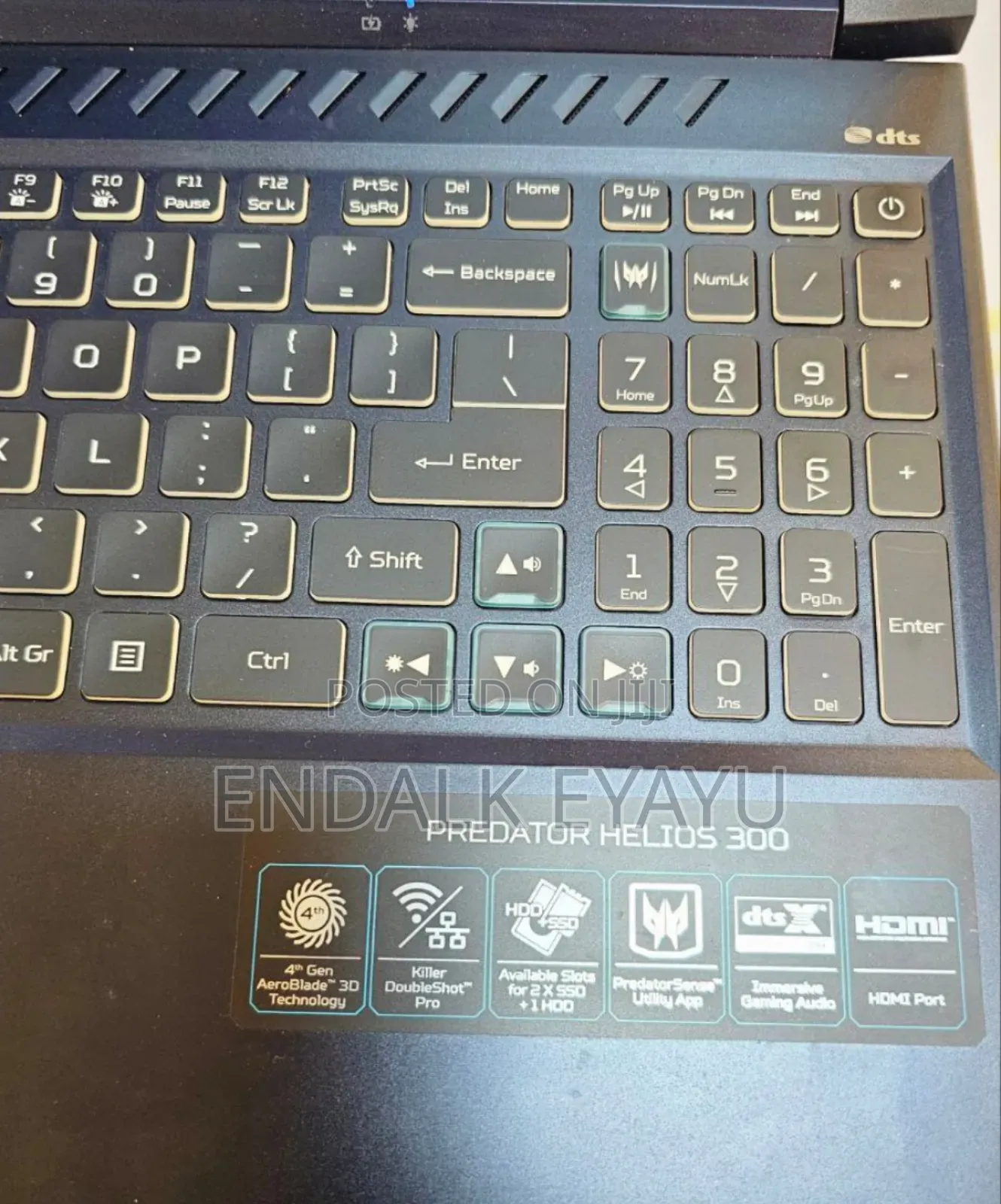 New Laptop Acer Predator Helios 300 16GB Intel Core I7 SSD 1T