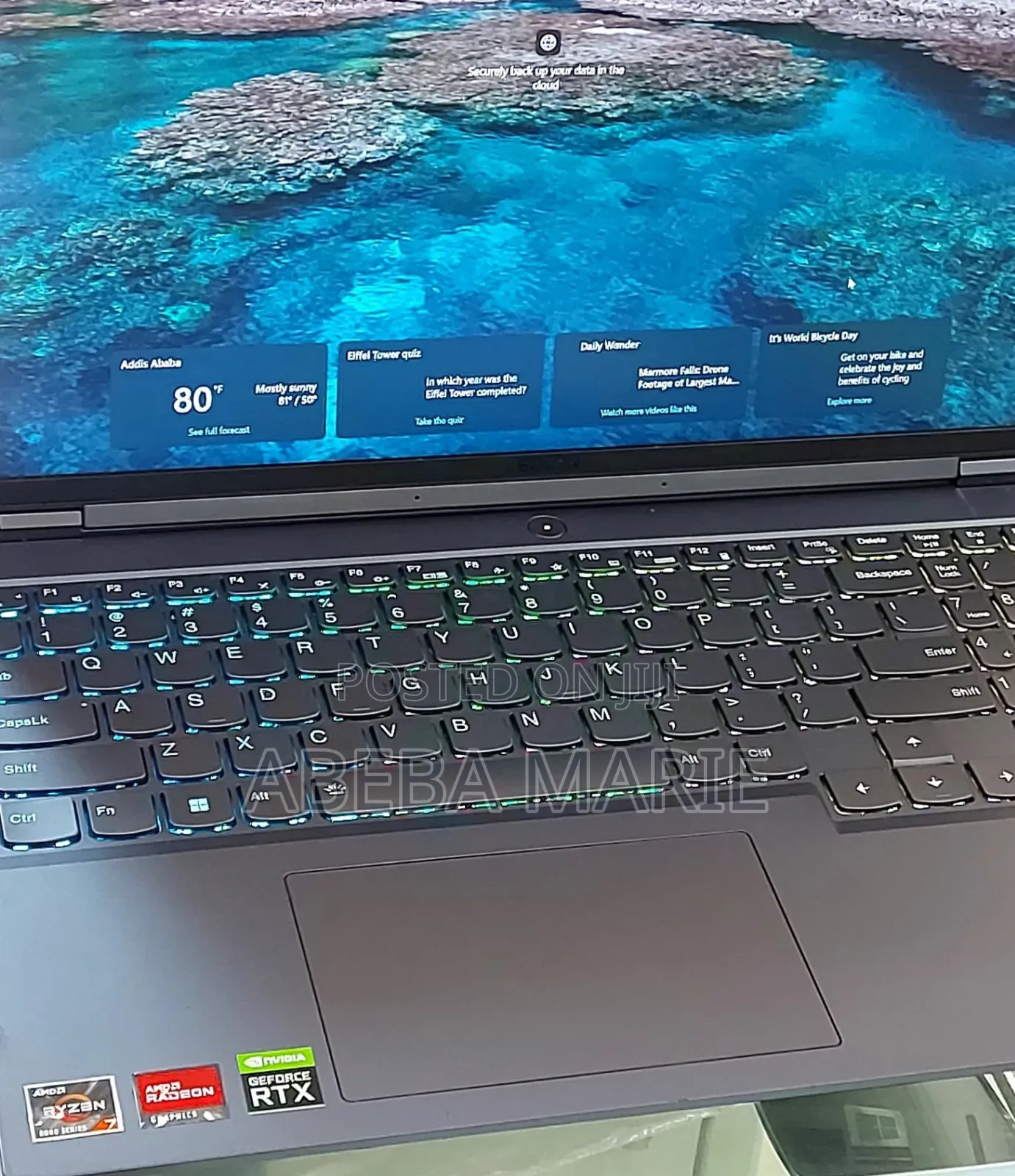 New Laptop Lenovo Legion 5 16GB AMD Ryzen 7 SSD 512GB