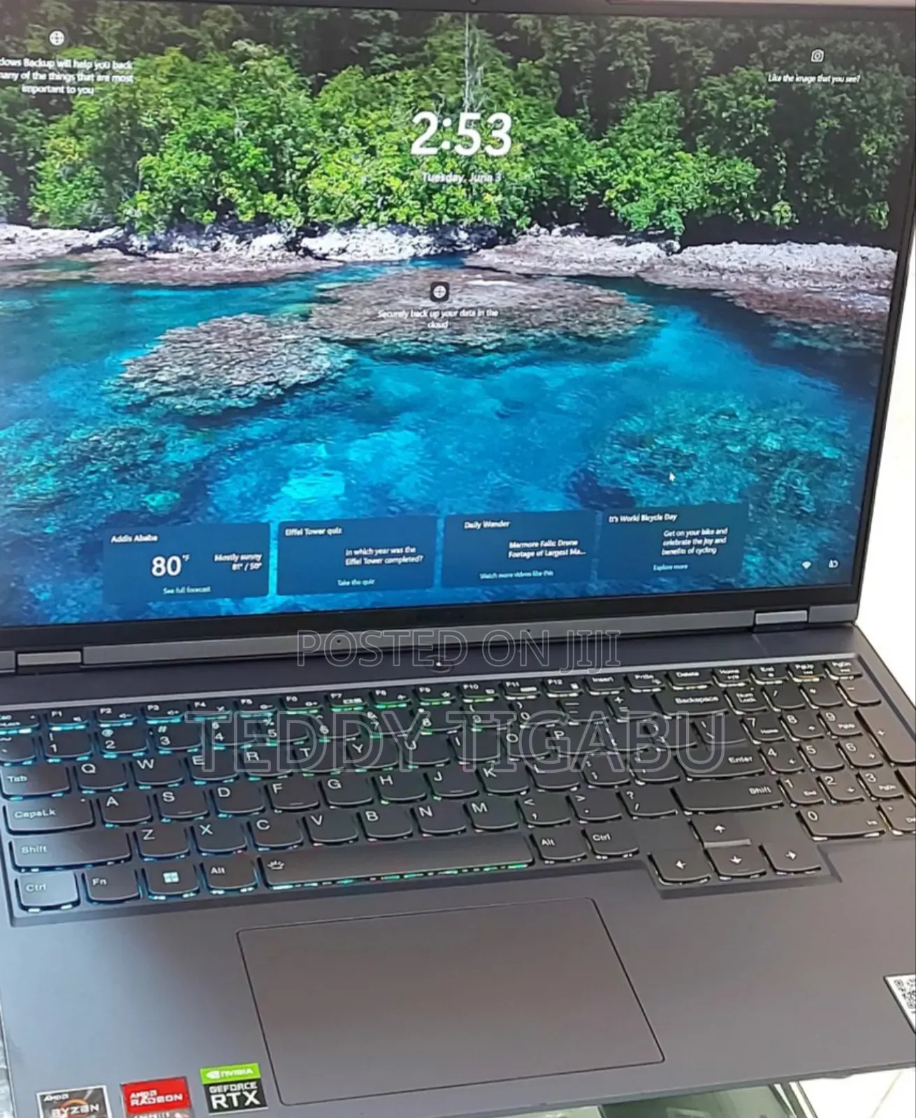 New Laptop Lenovo Legion 5 16GB AMD Ryzen 7 SSD 512GB